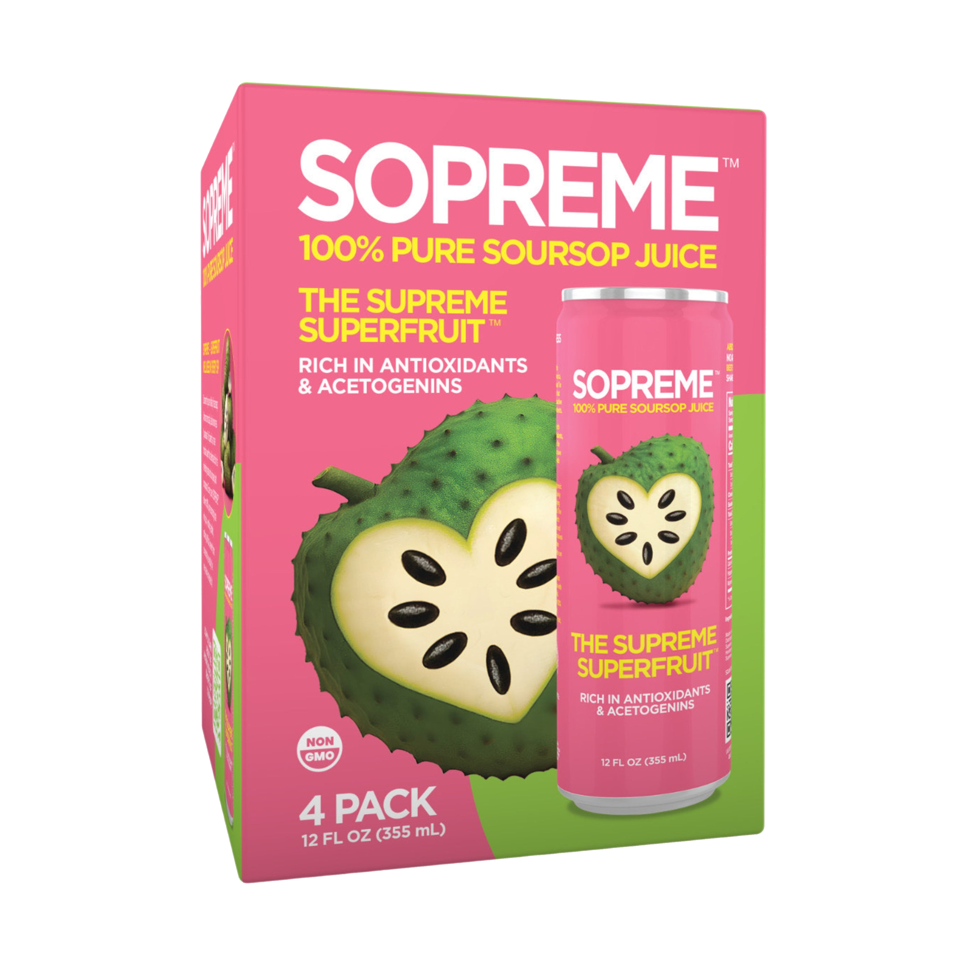 SOPREME Soursop Juice 4 Pack