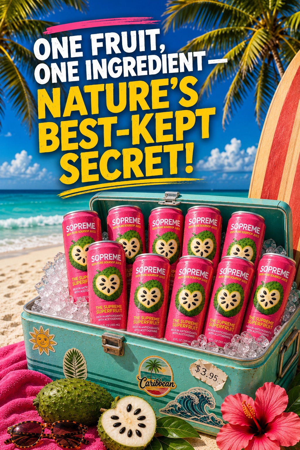 Sopreme Soursop - Superfruit Hydration We All Love