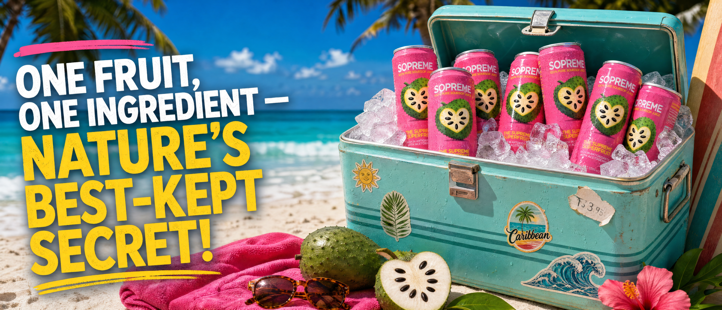 Sopreme Soursop - Superfruit Hydration We All Love
